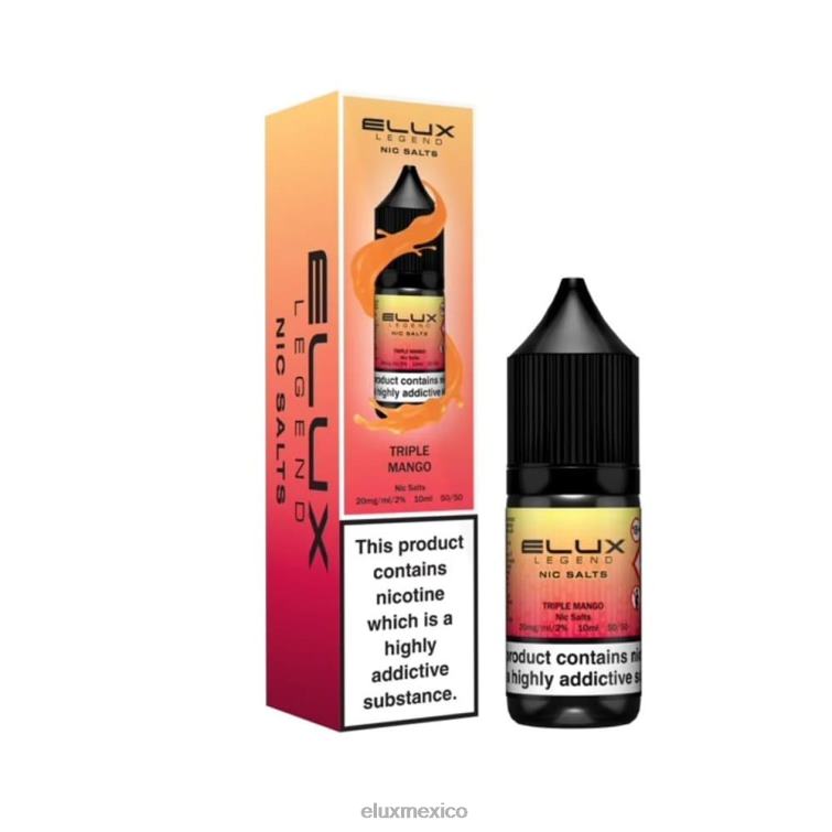 mango triple Elux Legend sal nic 10ml - ELUX vape store - ZVRTN15