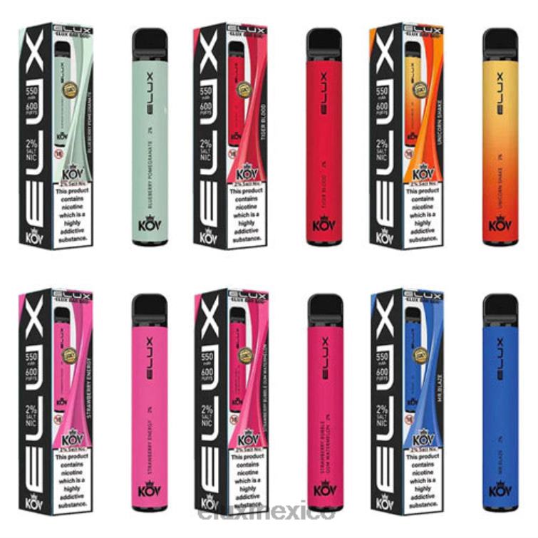 arándano cereza arándano Elux Bar vape desechable serie Legacy - ELUX vape review - ZVRTN107