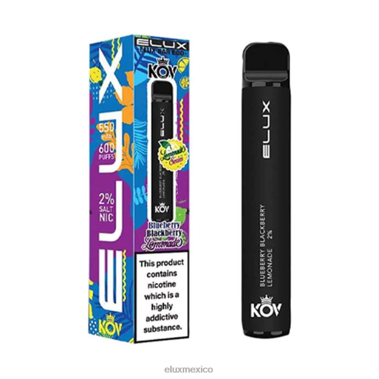 limonada de arándanos y moras Elux Bar vape desechable serie limonada - ELUX vape store - ZVRTN105